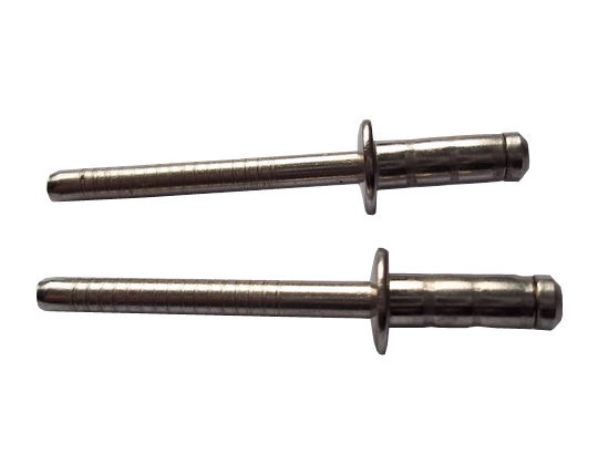 Stainless steel double drum rivets