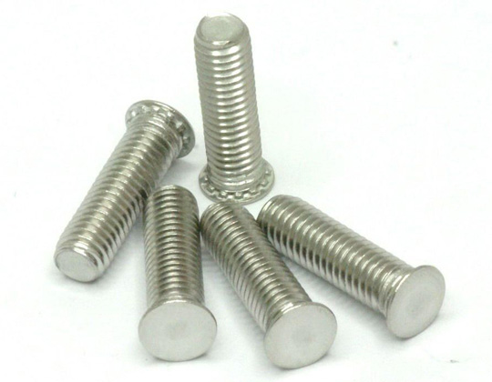 Riveted screw