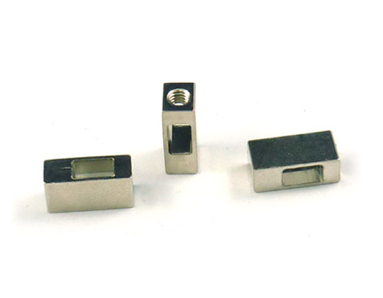 Square hole copper terminals