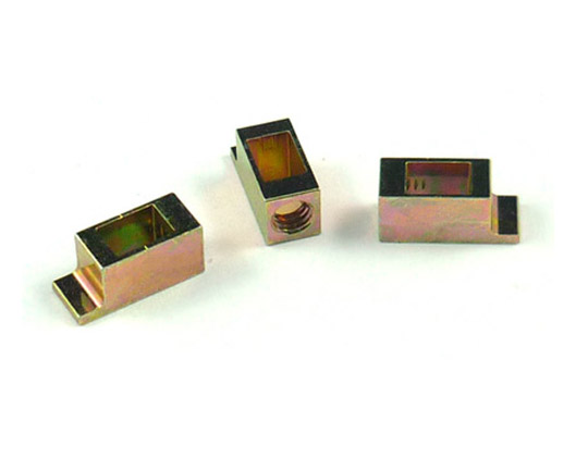 Square hole copper terminals