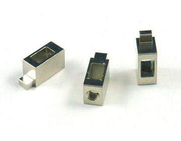 Square hole copper terminals